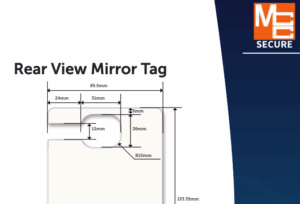 MCC Secure - Rear View Mirror Tags